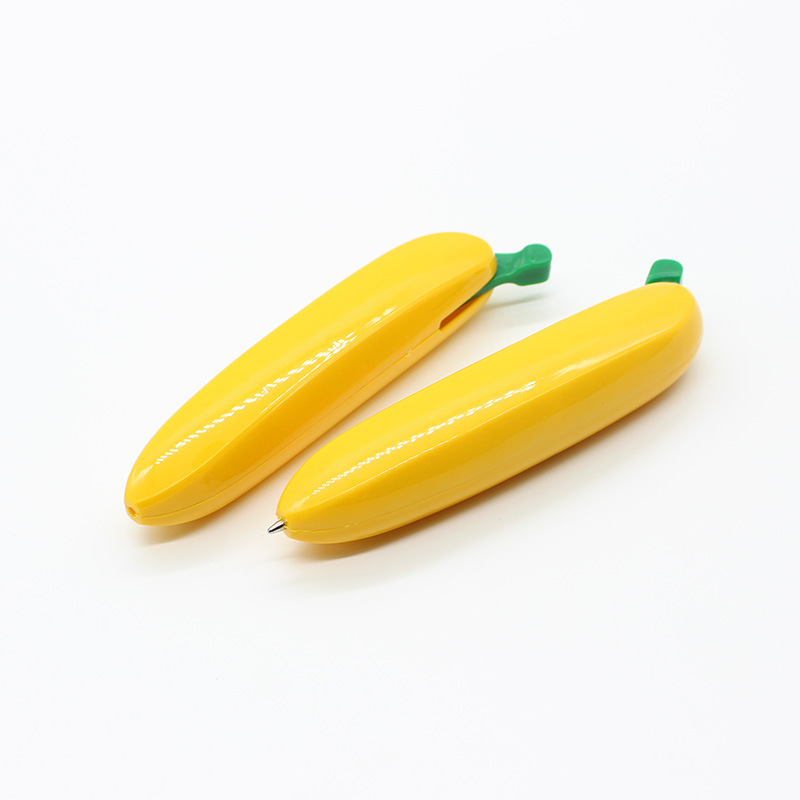 Pen Ballpoint Berbentuk Pisang Simulasi Comel